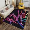 Striped Cosmic Female Design suitable as a non-slip mat for the living room or bedroom sofa