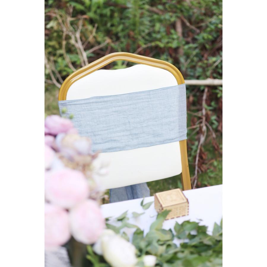 1PC Chair Back Cover Hotel Bow Wedding Decoration Hotel Conference Decoration Restaurant Chair Flower Wedding Banquet Bali Veil