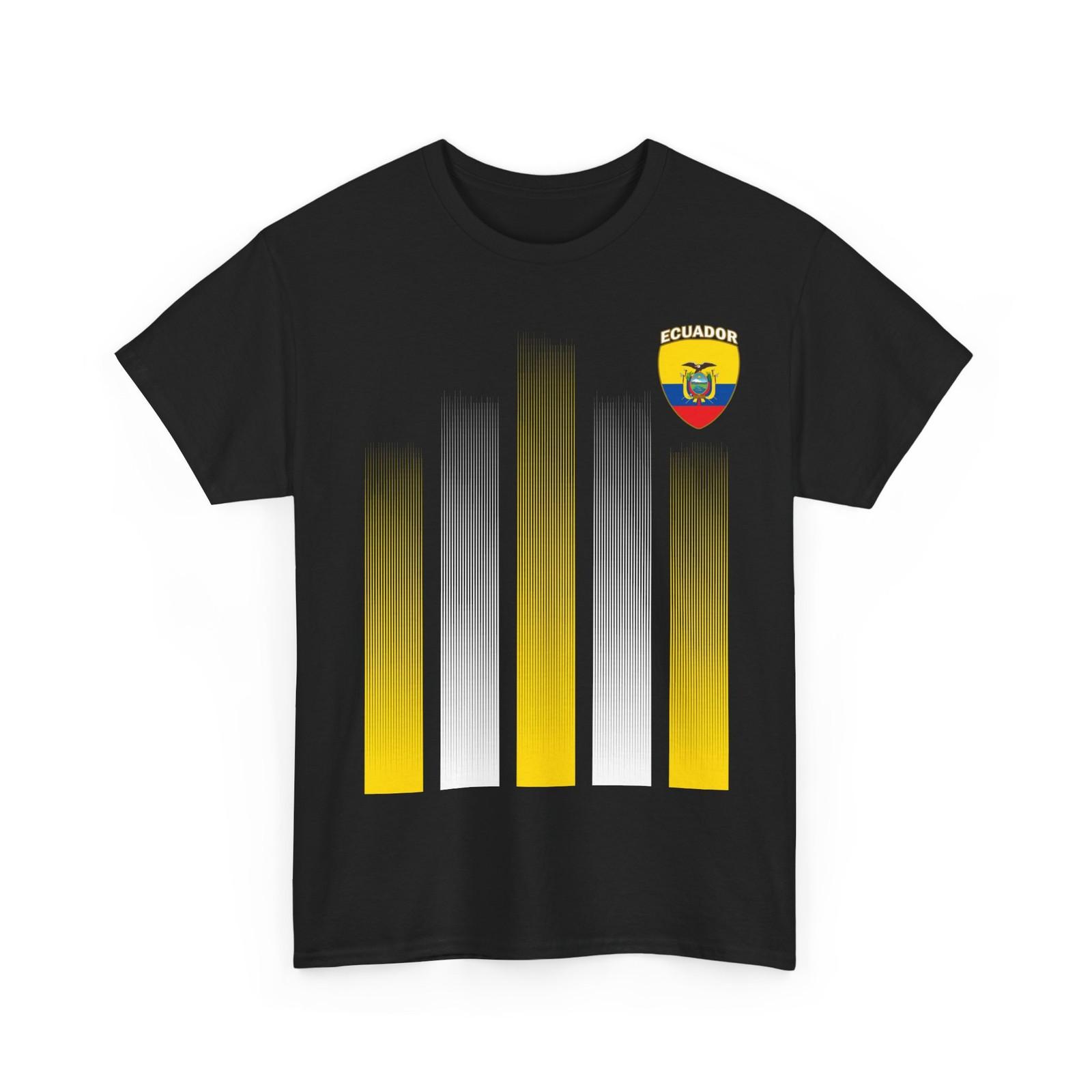 Ecuador Soccer Retro Tee, Ecuadorian Flag Soccer 2026 Jersey Style T-Shirt S