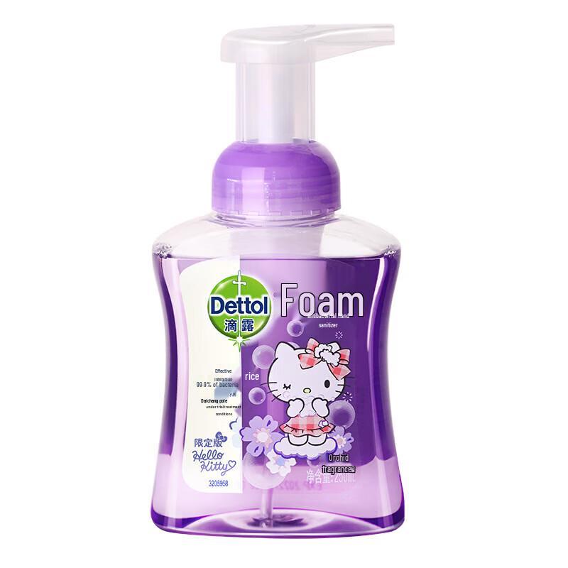 

Dettol Hello Kitty Children s Foaming Antibacterial Hand Wash