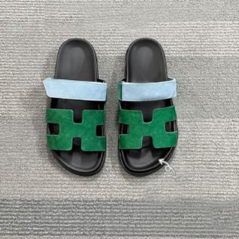 Sandales à semelles épaisses, fermeture Velcro grande taille, couleurs contrastées, adaptées aux chaussures décontractées pour femmes, polyvalentes et polyvalentes