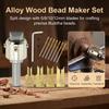 Alloy Tool Woodworking Bead Cutter Separate Design Precision Durable For Woodworking And Bead Making