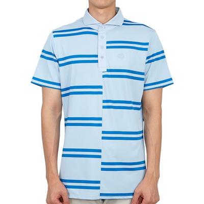 Zipore Golfwear Men S Collar ShorT Sleeve T ShirT g4mS23k182 Sky