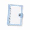 Clear Polka Dot Clear Binder PVC Loose-Leaf Notebook Cover  Kpop Photocard Collection