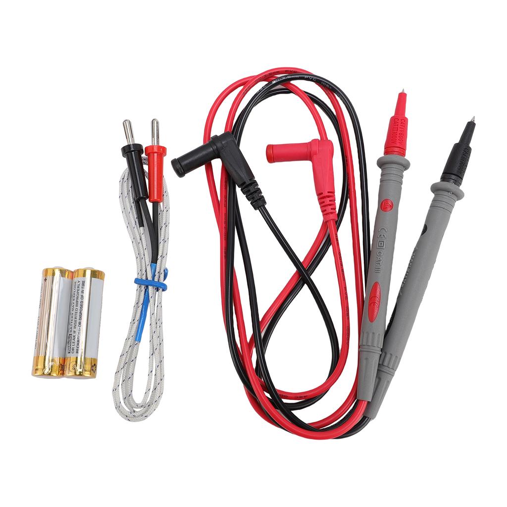 Digital Multimeter 6000 Counts, Auto Ranging Voltage Tester with Flashlight, Auto Shut Off, Accurately Measures Voltage