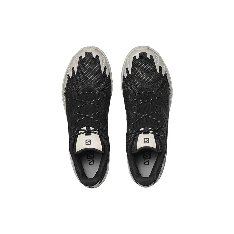 SALOMON Comfortable Versatile Fabric Non-Slip Wear-Resistant Breathable Lightweight Low-Top Casual Running Shoes Unisex Sneakers Black White 415625