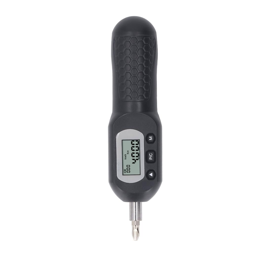 Adjustable Torsion Screwdriver 0.4-4Nm Range 1/4 Inch Drive 4 Units Backlit LCD Digital Torsion Driv