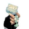 ins wind cartoon blue dolphin suitable for Apple second generation protective case AirPods1 earphone case Pro1 protective case