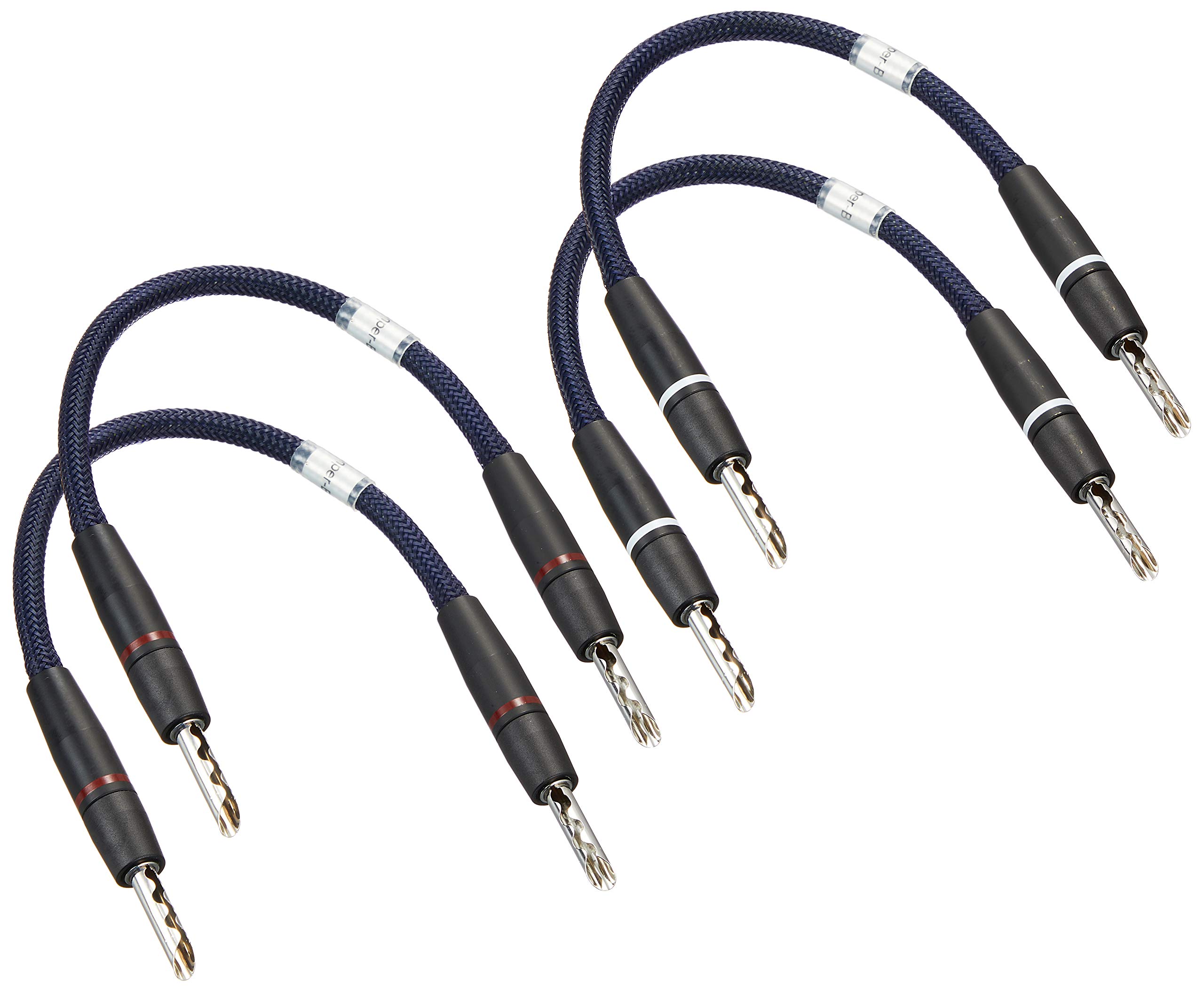 

FURUTECH ADL Jumper Cable Banana Plug Type Rhodium Plated 20cm 4 Cables Set JUMPER-B