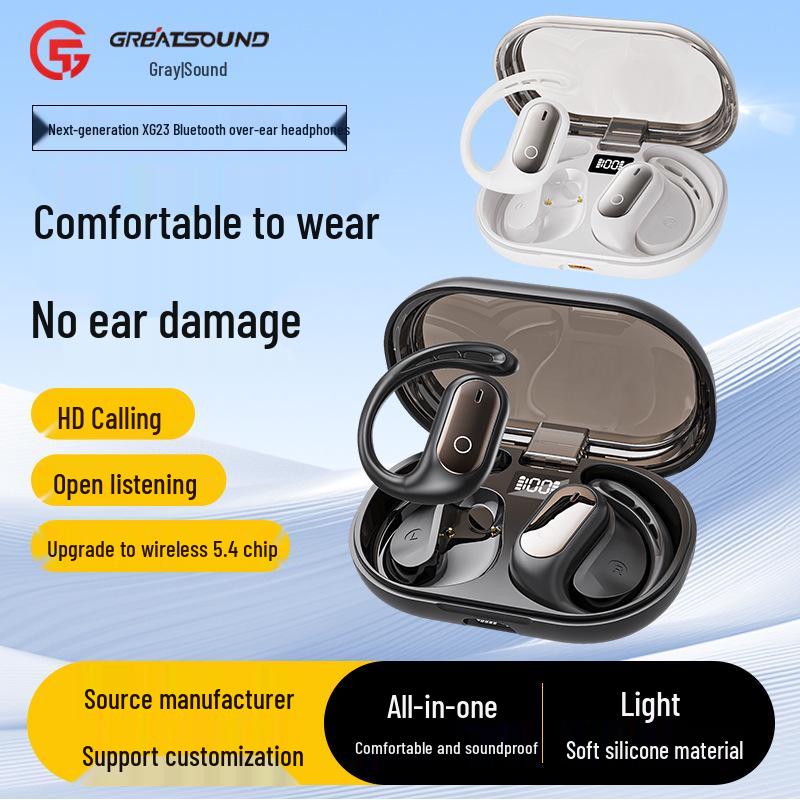 

XG23 Over-Ear Bluetooth Headphones 5.4 with AI Translation, Open-Ear Design, and No Ear Damage Technology Headphones