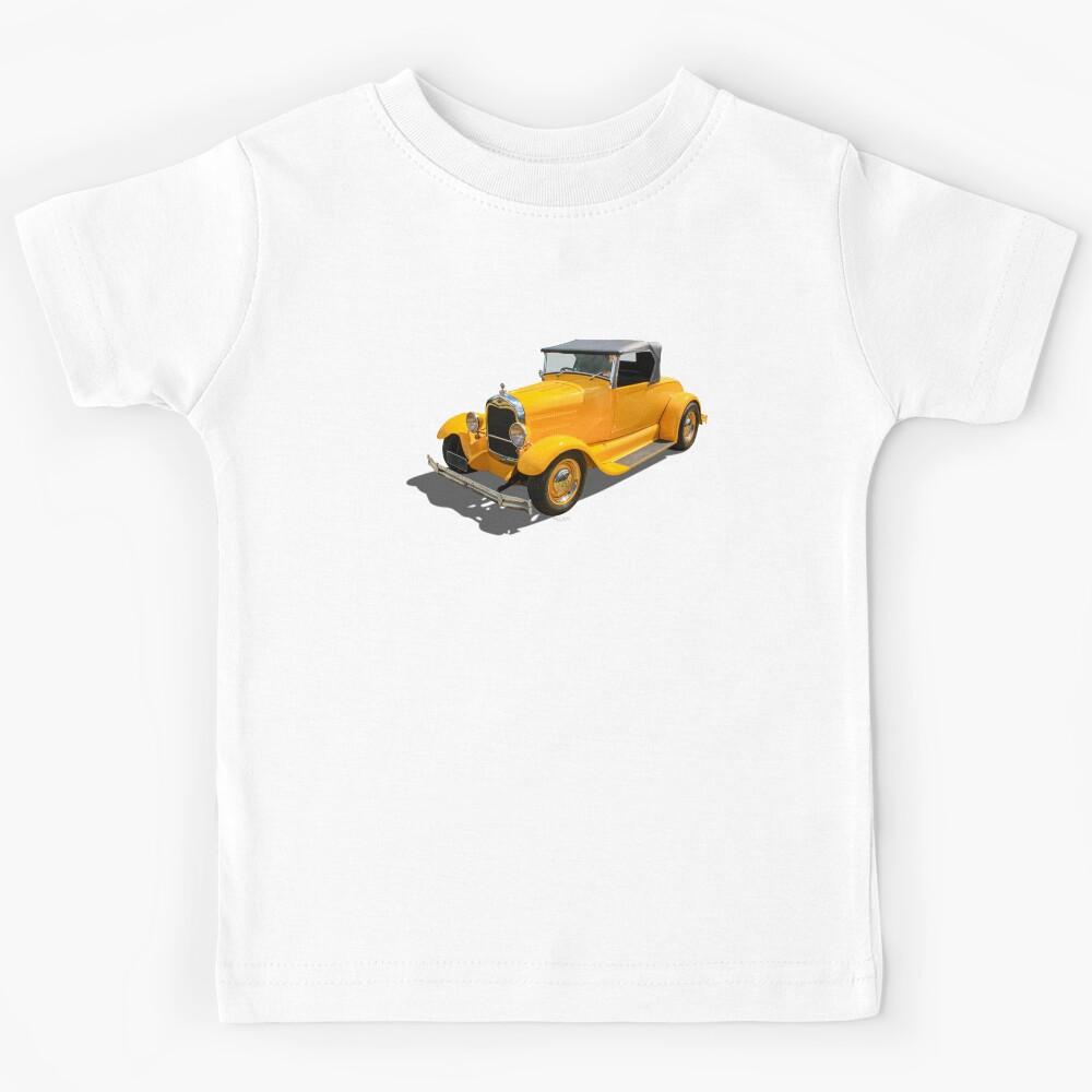 Yellow Roadster Kids T-Shirt 130