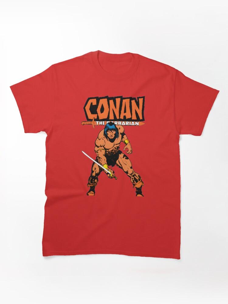Conan the Barbarian The Barbariann Comic Art Classic Unisex T-Shirt
