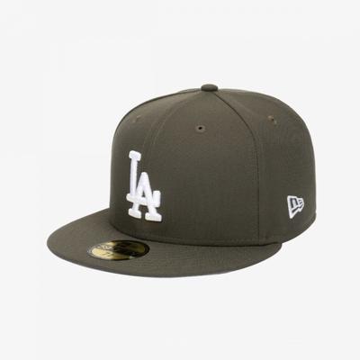 New Era Mlb La Dodgers Fitted Čepice Nová Olivová 11941969