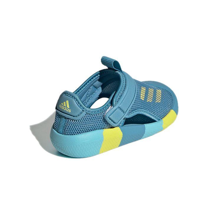 Adidas Ct I Trendy Sports Sandals Baby Footwear Blue Yellow GX5113