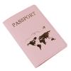 New Travel Passport Covers Women Men Passport Cover Passport Holder ID Card Holder Flight Ticket Clip Travel Accessories
