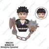 Demon Slayer Mini Action Figures Hot Anime Dolls Bricks Kamado Tanjirou Kibutsuji Muzan Building Blocks Model Toys Kids Gift Set