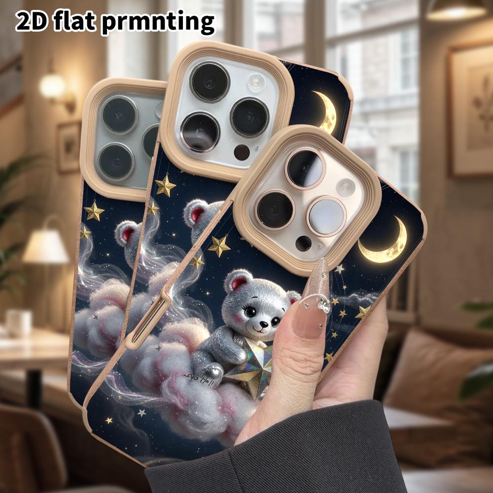 Phone Case: Lambskin 2D Flat Samsung Galaxy A34 A35 M05 M06 S20 S22 S21 FE Plus 5G Protective Case, Doll Starry Sky, Christmas and Halloween Gift