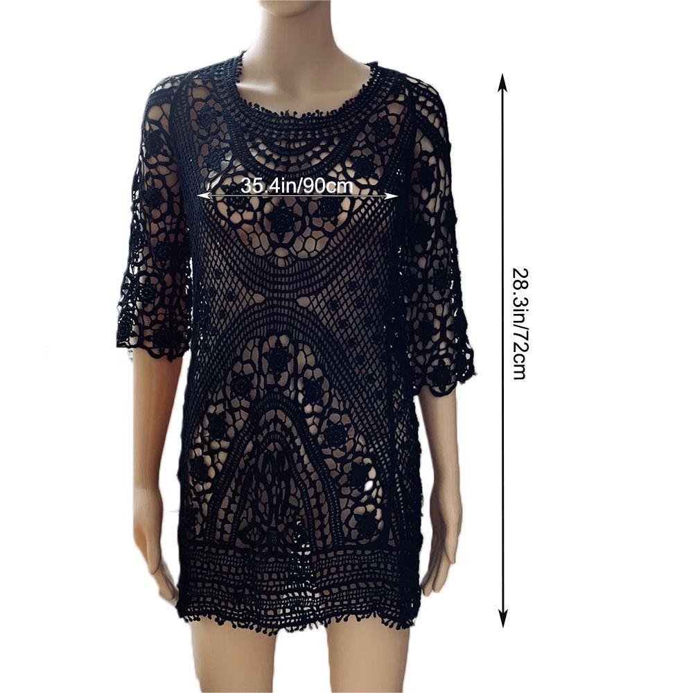 Buy Knitting Swimwear Hollow Mesh 