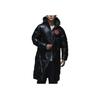 Jordan Paris Saint-Germain Therma-FIT PrimaLoft Loose Comfortable Fashionable Versatile Cotton Jacket Men Jacket Gray Black FV7743-045