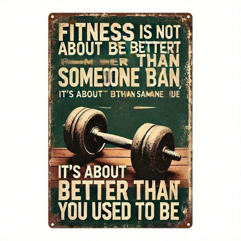 Wall Hanging Metal Sign Decorative Art 20x30cm