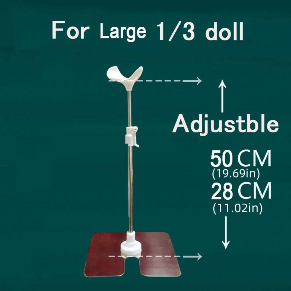 Edelstahl Puppenständer Halterung 1/3 1/4 1/6 1/8 Figurenmodelle Halter Puppenzubehör