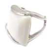 Silver Ring 'Obao' Silver Mother-of-pearl (rhodium) - 19x20 Mm