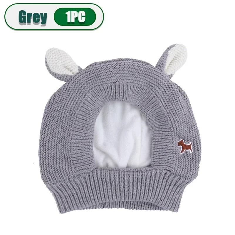 

1-10PCS Autumn Winter Pet Ear Protector Knitted Dog Hat Warm Elastic Ear Cover Windproof Comfortable Cold Weather Accessory