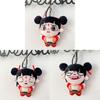 Adorable Nezha Plush Doll Keychain Soft Toy For Backpack Decoration In Various Expressions