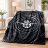 DAF Printed Flannel Blanket Warm Comfort Bed Throw For Indoor Home Decoration