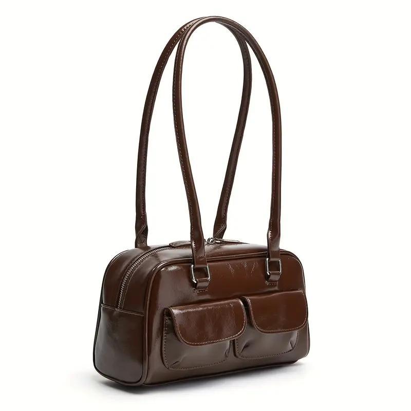 

Сумка Niche Underarm Bag Женская сумка-тоут Универсальная большая сумка для поездок на работу темно-коричневого