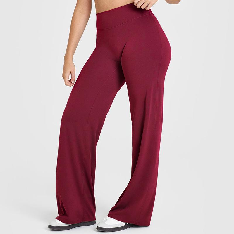 Women's Mid-Waist Super Soft Straight-Leg Yoga Pants