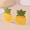 1 st Hawaii Tropisk Fest Solglasögon Luau Pool Strandfest Dekorationstillbehör Tecknade Roliga Glasögon Fotorekvisita