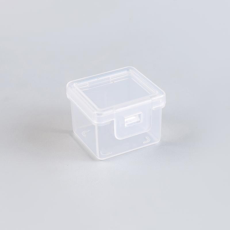 Small Parts Storage Box Mini Hardware Accessories Box Plastic Hard Plastic Box Pp Small Box Transparent Commercial Packaging Box