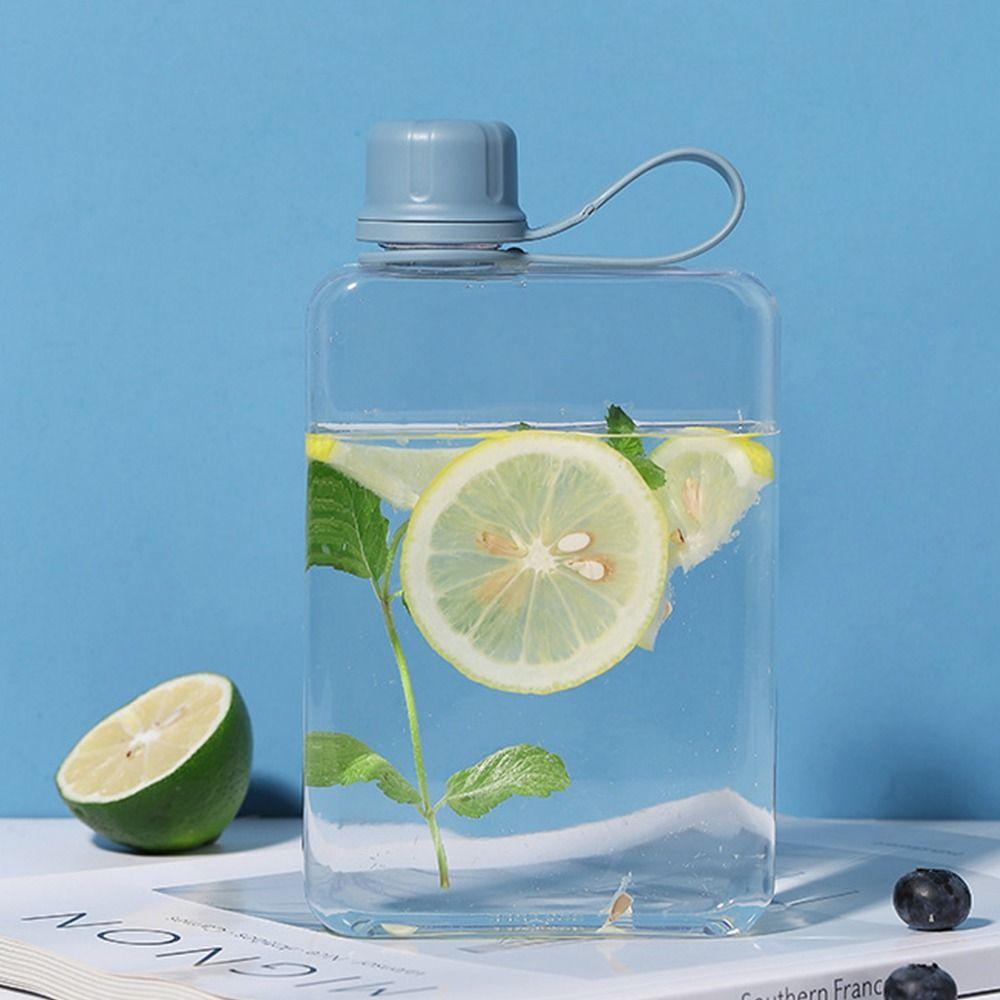 Rechteckiger Wasserbecher 240ml/320ml Sportkessel Tragbarer Fruchtteebecher Kessel Outdoor-Sport