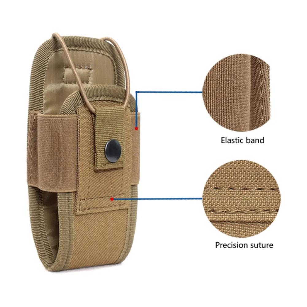 Outdoor Radio Case Waist Bag Tactical Walkie-Talkie Bag Universal Pouch for Duty Belt Attachment Bag Multi-functional Phone Bag