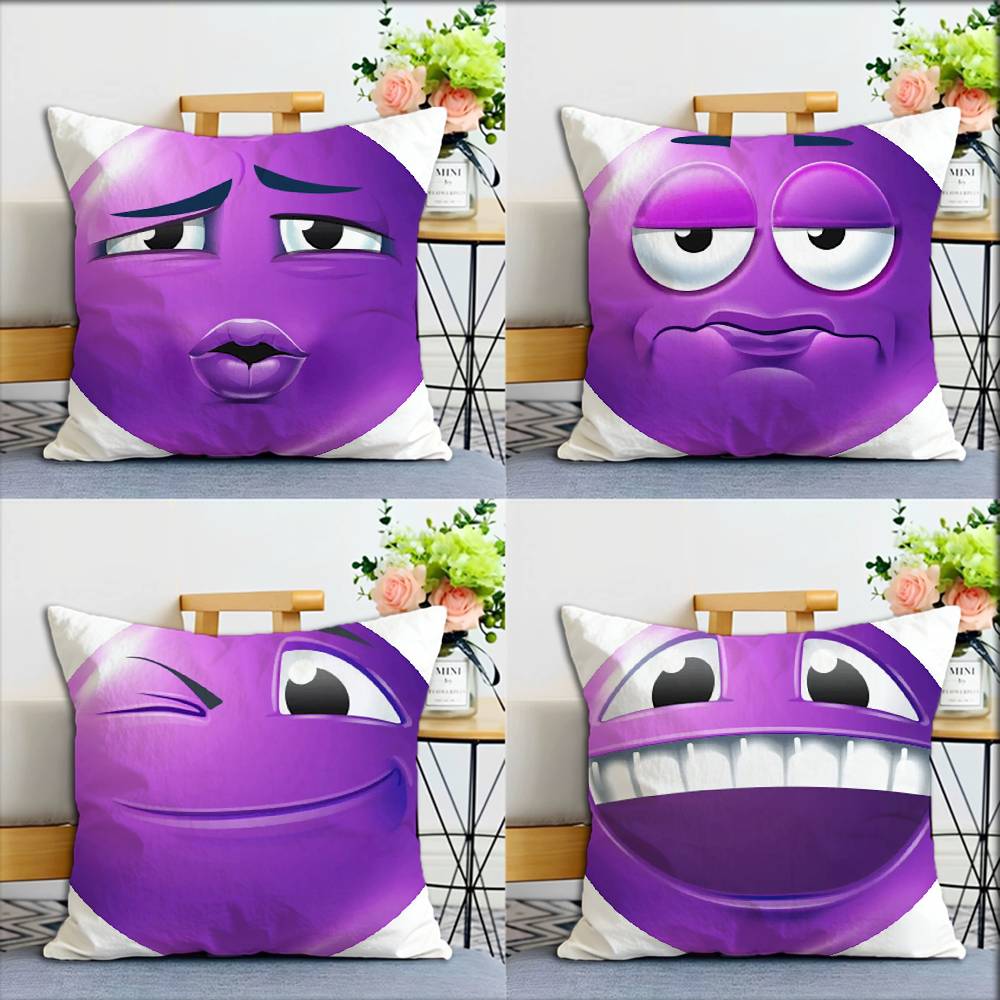 Mondo Emozioni Viola Varie Misure Federa Quadrata Per Auto Casa Arredo Camera da Letto