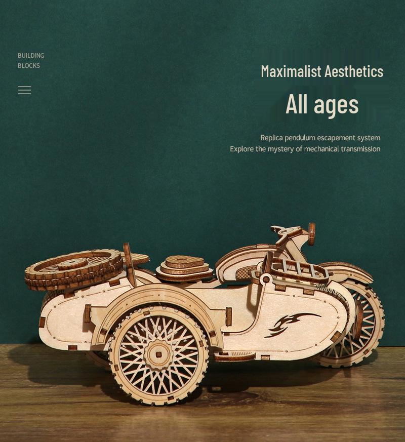 3D Wooden Jet Ski Puzzle: DIY Educational Toy & Handmade Ornament