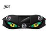 Solar Powered Car Decoration Demon Eye Window Light, Waterproof Wireless Dynamic Warning Sign with Suction Devil Light Cup, USB Charging LED