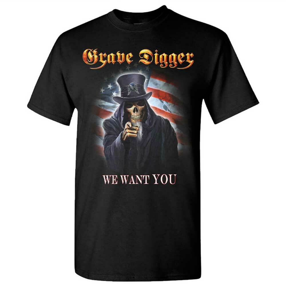 Grave Digger Uncle Sam 2016 Dates T-Shirt