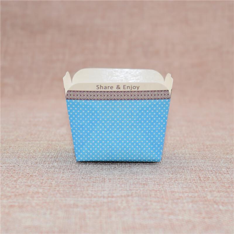 WS Square Baking Paper Cups 62x48x48mm