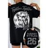 Sommer Heißer Verkauf Harry Styles Together Tour 2026 T-Shirts Herren Damen Retro Harajuku Hip Hop Punk T-Shirt Baumwolle Gothic Rundes T-Shirt