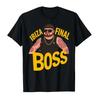 Funny Viral Bower Haircut Ibiza Final Boss Meme Club Summer T-shirt For Men Women 100% Cotton T Shirts Short Sleeve Tops P386