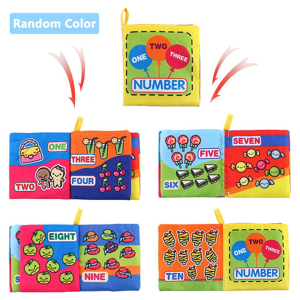 High-Standard Multicolored First-Class Baby Superior-Grade Cloth Books Premium-Quality Learning High-Standard The High-Standard Names