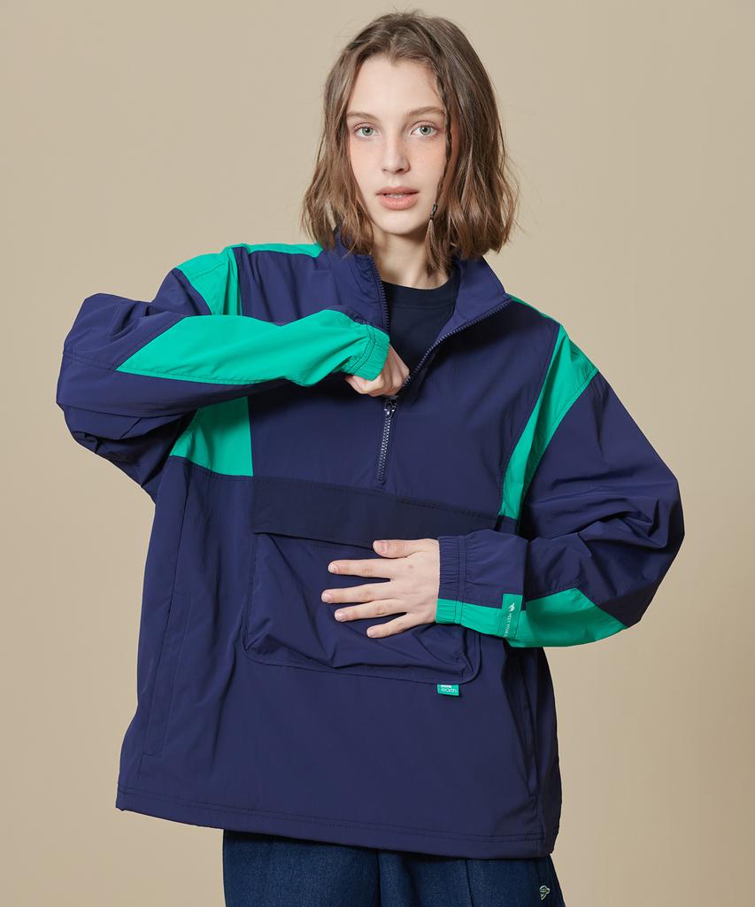 Bbc Earth Colorblock Anorak_Dark Blue