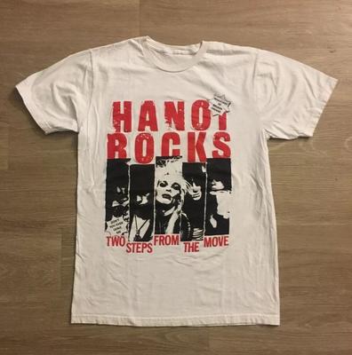 Hanoi Rocks Two Steps from the Move Rock Cotton White Men S-234XL T-shirt Unisex T-Shirt