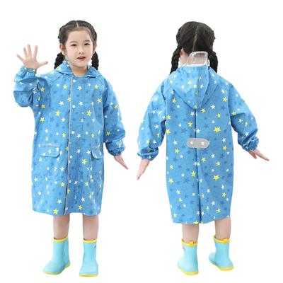 Raincoat for Rain Hood with Compatible with School Can Be Removed While Carrying a For Kindergarten and Rain Rainy Season For Elastic Suitable for