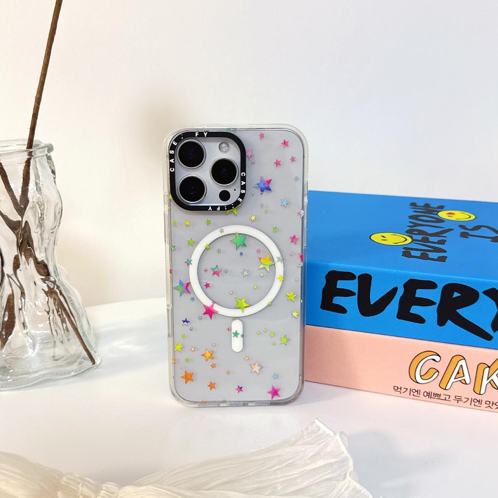 C Shell Two-in-one Magnetic Summer Floral for IPhone14 for Apple 15 Mobile Phone Case 13proma Personalized Creativity