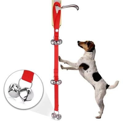 Adjustable Length Dog Doorbell Universal Creative Pet Training Bell Rope Design Wear-resistant Dog Potty Training Bell