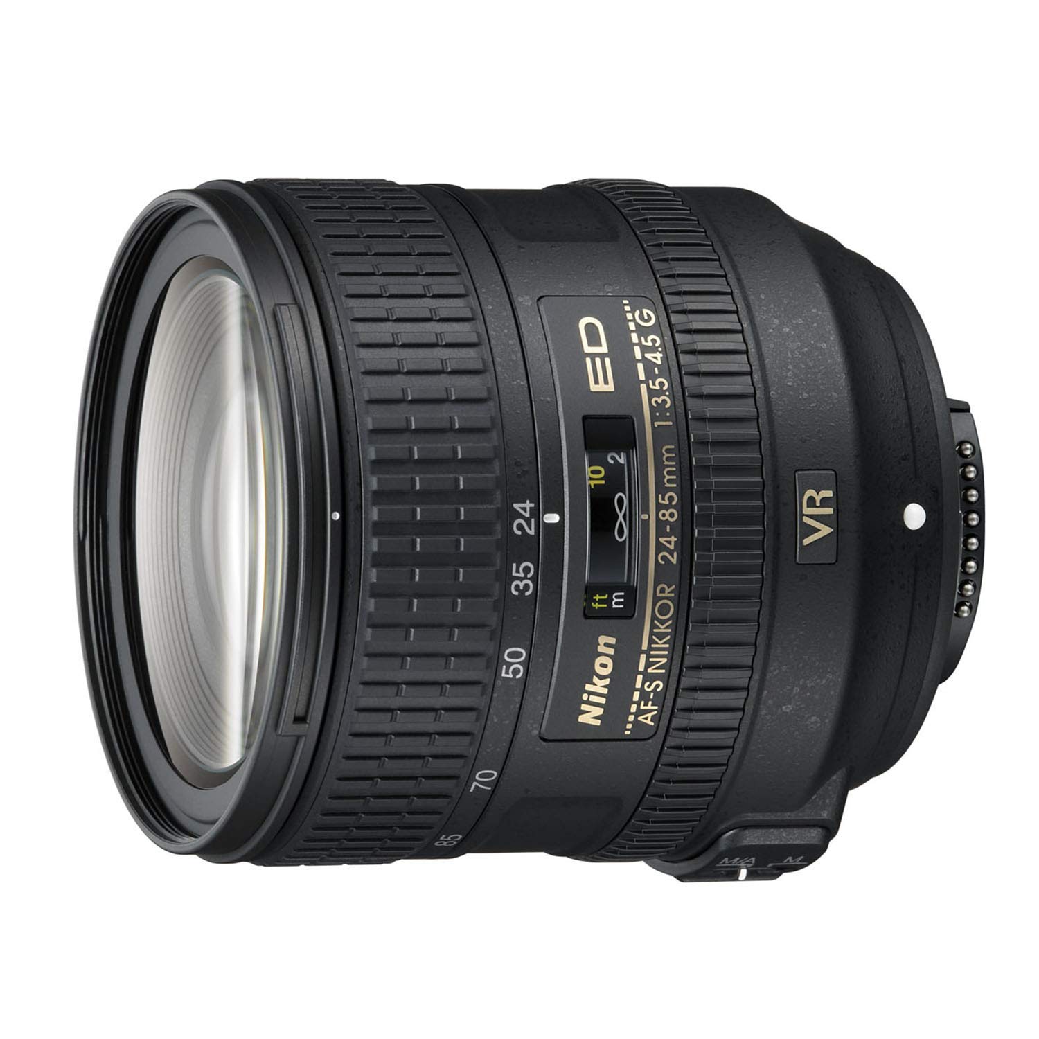 

Nikon standard zoom lens AF-S NIKKOR 24-85mm f3.5-4.5G ED VR full size compatible