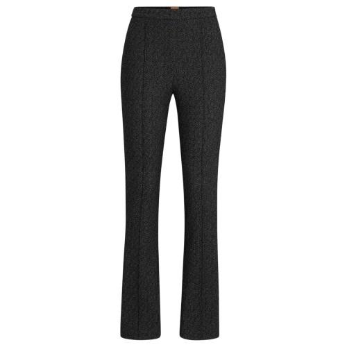 BOSS Womens/Ladies Tubeka Textured Slim Trousers